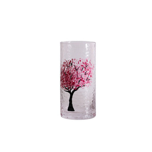 Cherry Blossom Tall Glass Cup