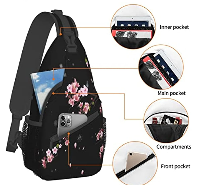 Sakura Sling Travel Bag