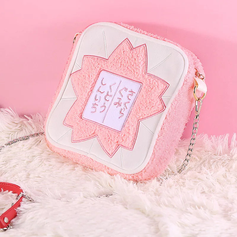 Sakura Fuzzy Itabag