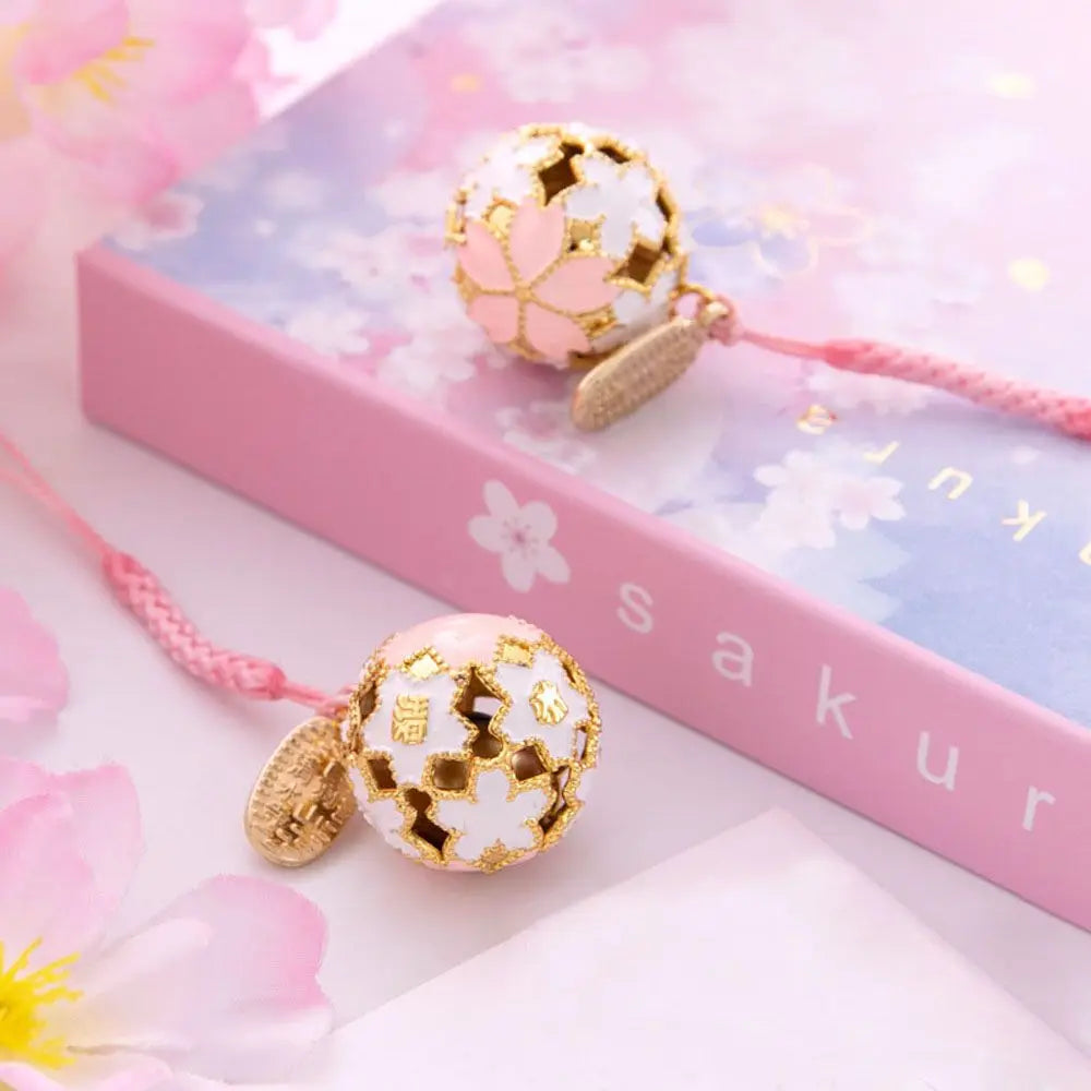 Sakura Goodluck Charm Keychain