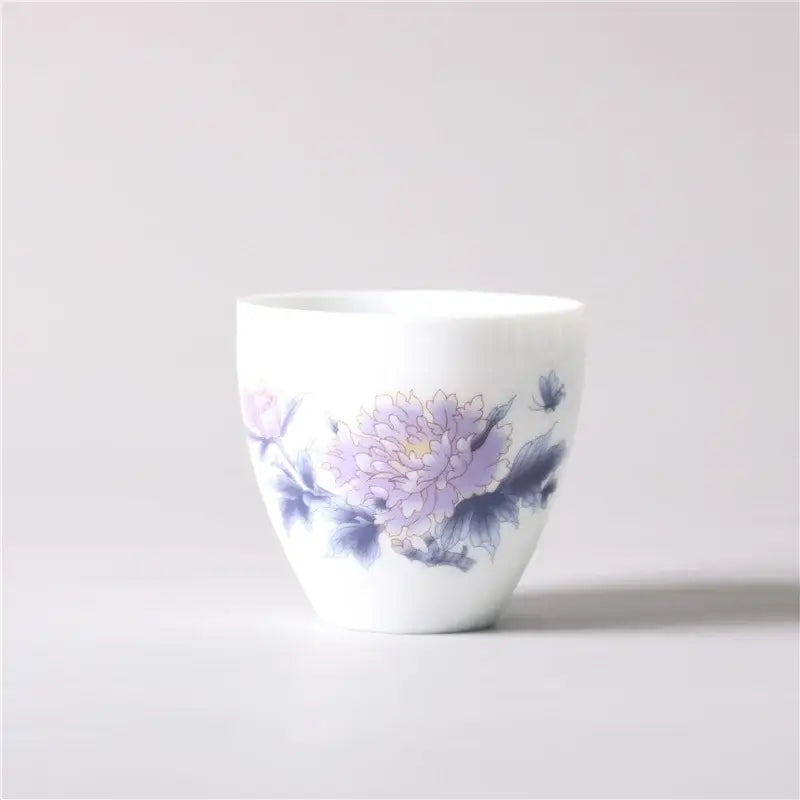 4 Piece Color Changing Ceramic Teacups