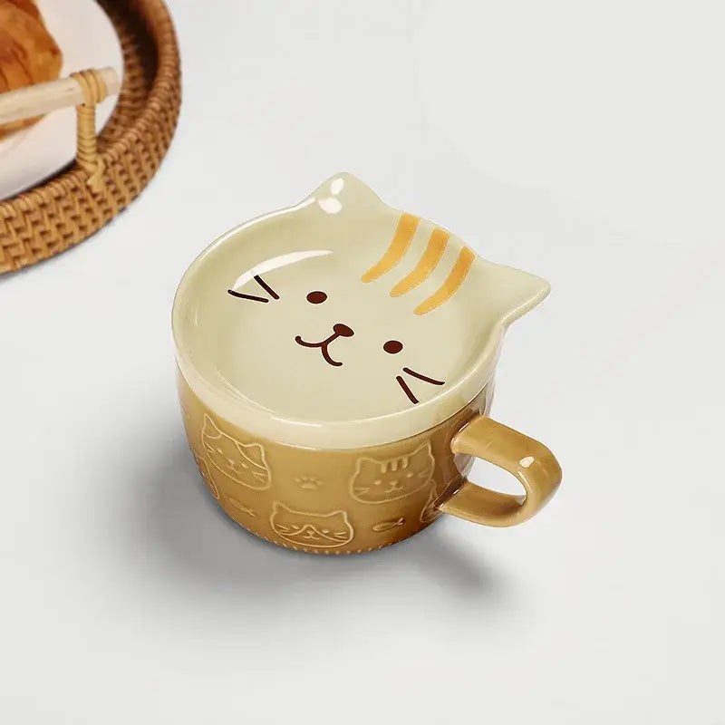 Animal Saucer Mug