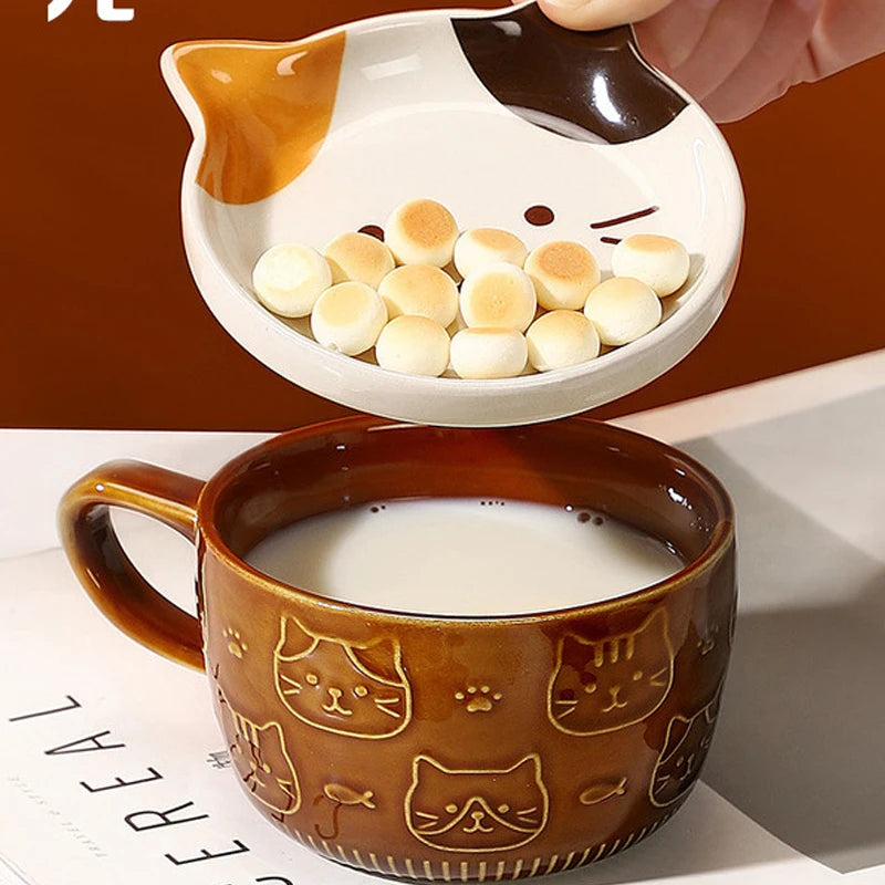 Animal Saucer Mug