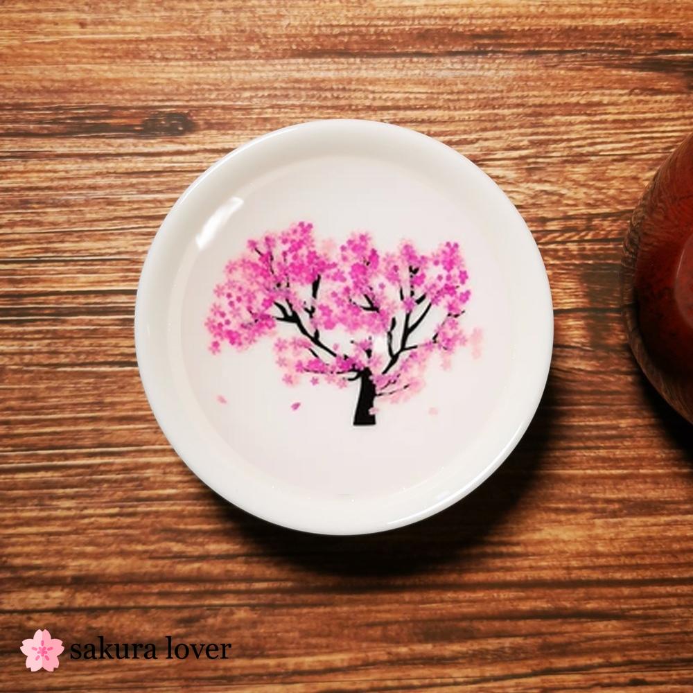Magic Sakura Cherry Blossom Sake Cup-sakuralover cherry blossom color changing thermal magic sakura cup bowl floral sakazuki Sakura Lover authentic