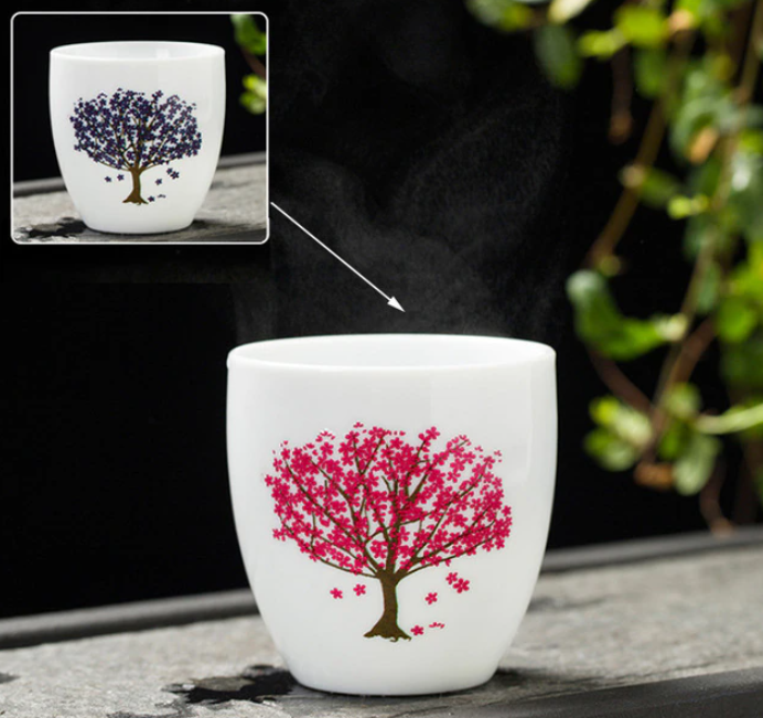 Magic Sakura Tea Cup