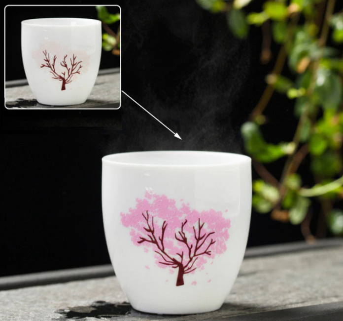 Magic Sakura Tea Cup