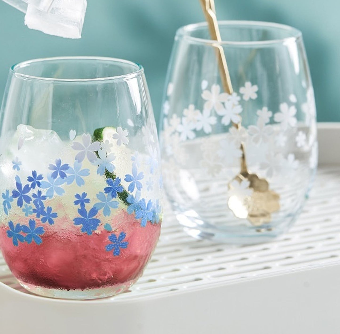 Magic Sakura Glass Cup