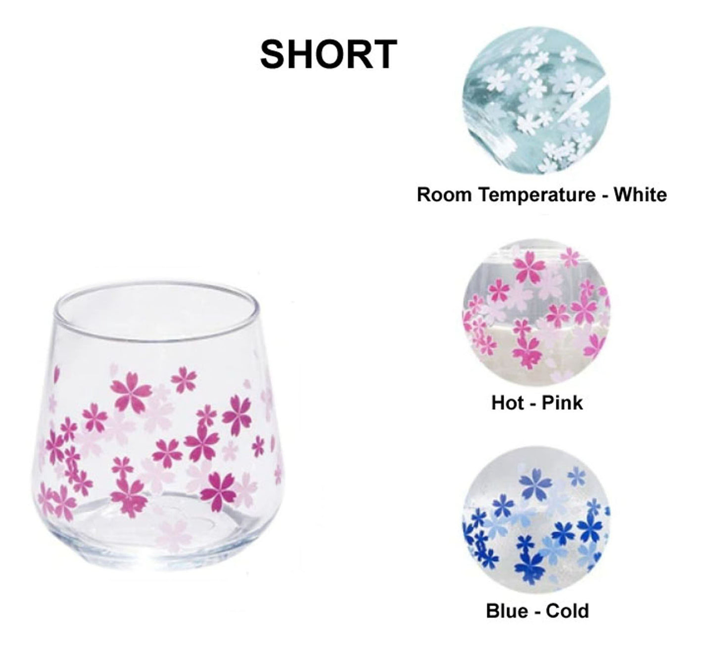 Magic Sakura Glass Cup