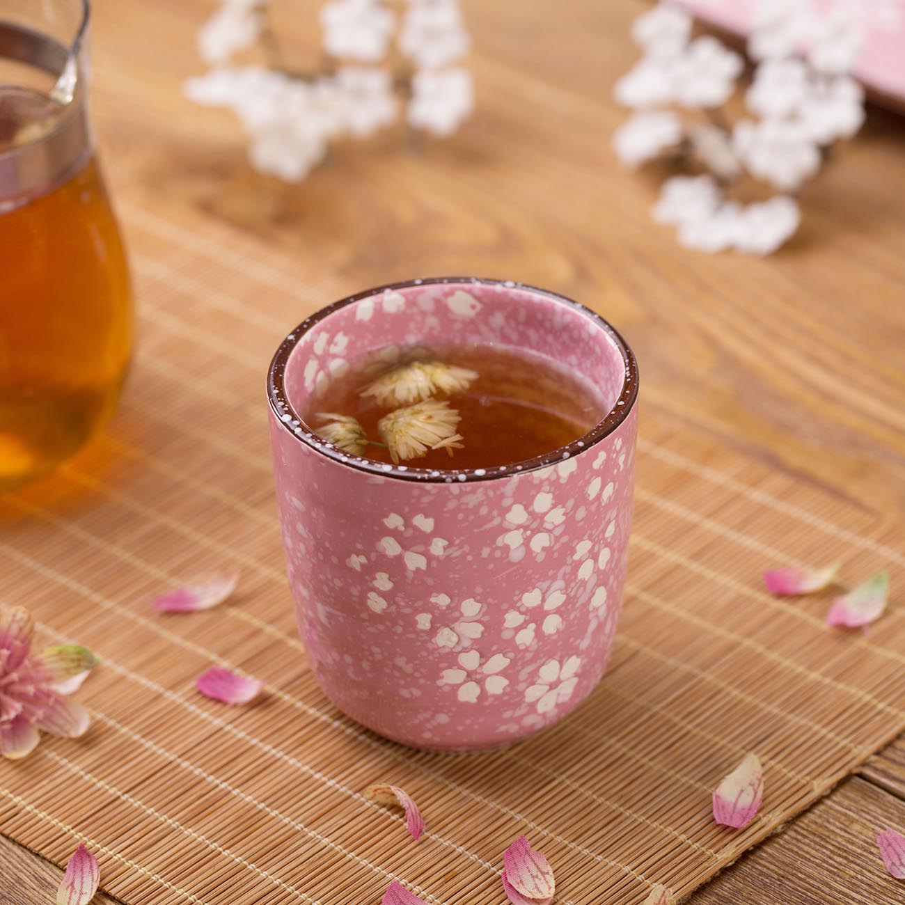 Cherry Blossom Vintage Tea Cup