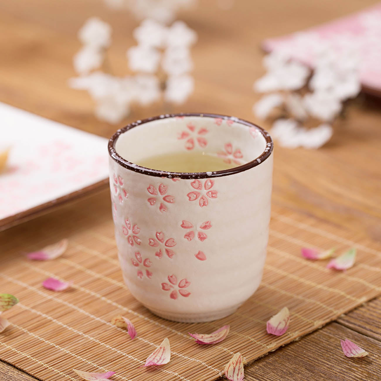 Cherry Blossom Vintage Tea Cup