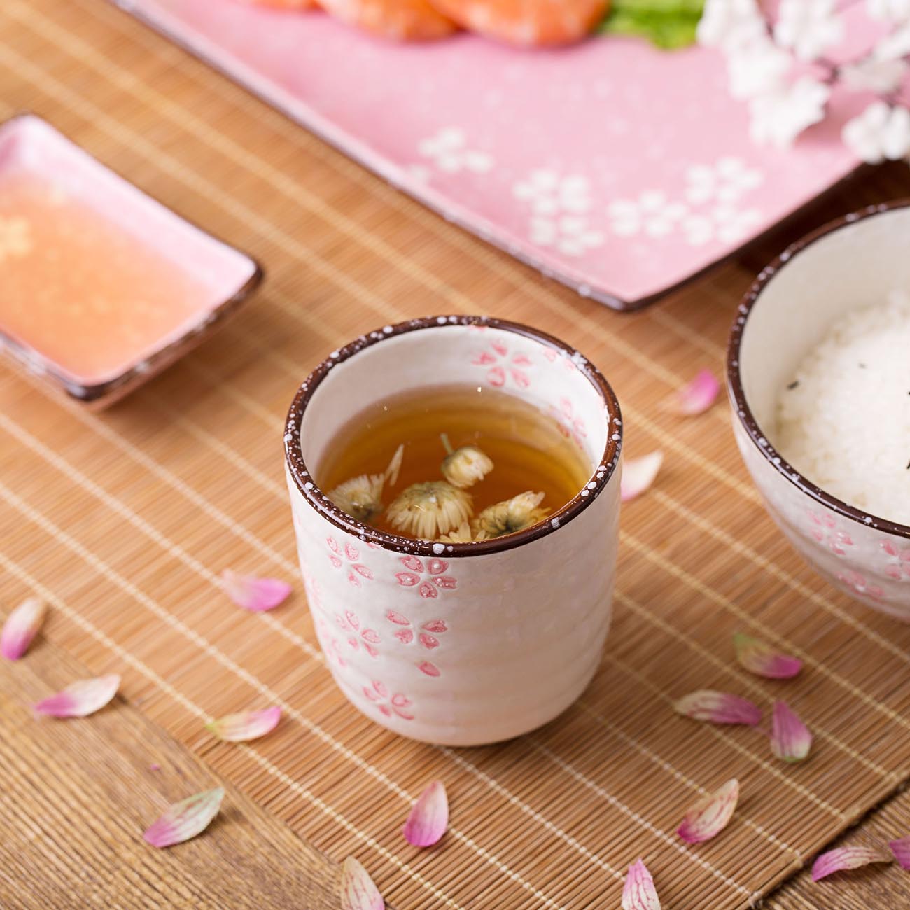 Cherry Blossom Vintage Tea Cup