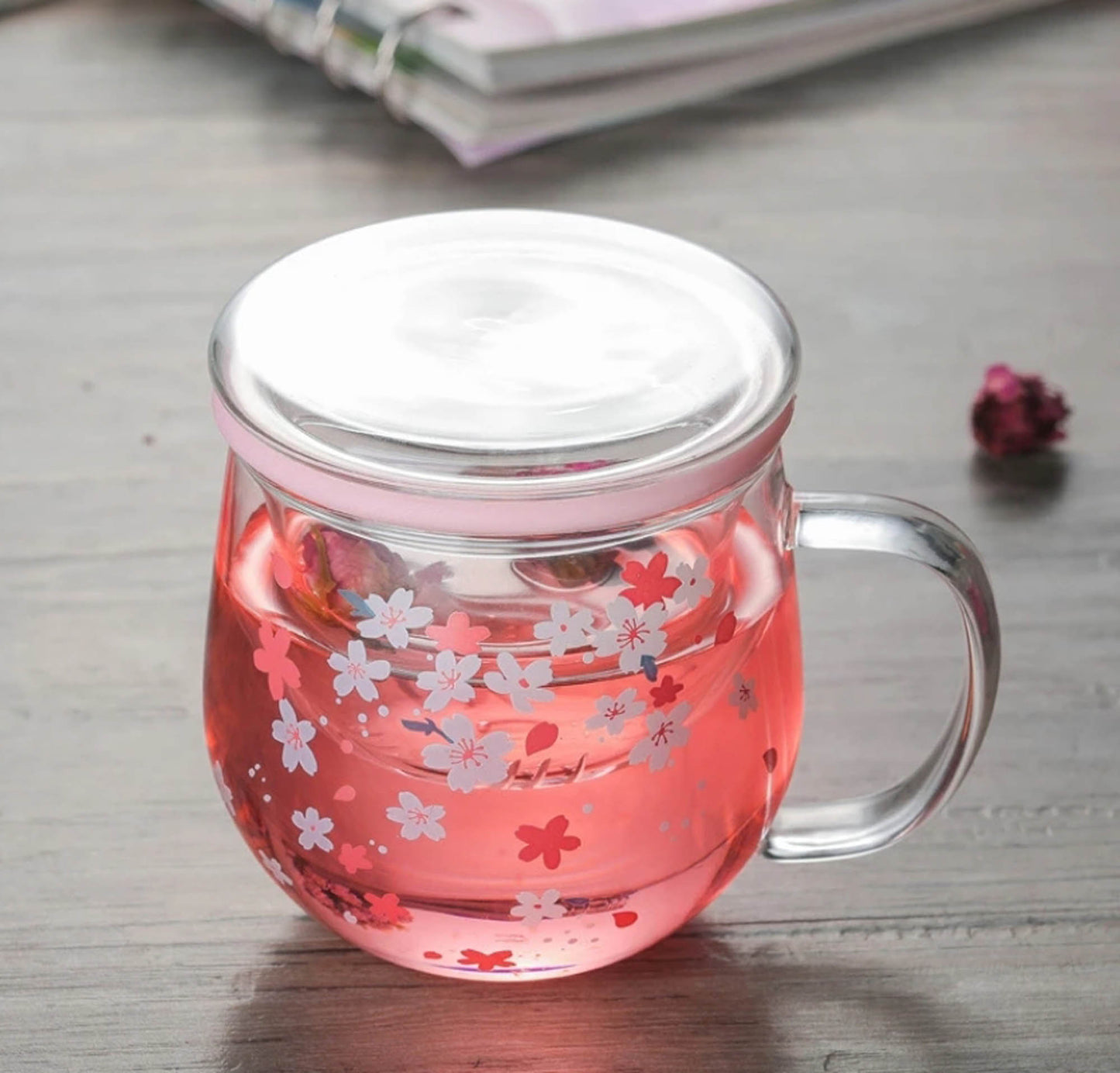 Sakura Glass Mug