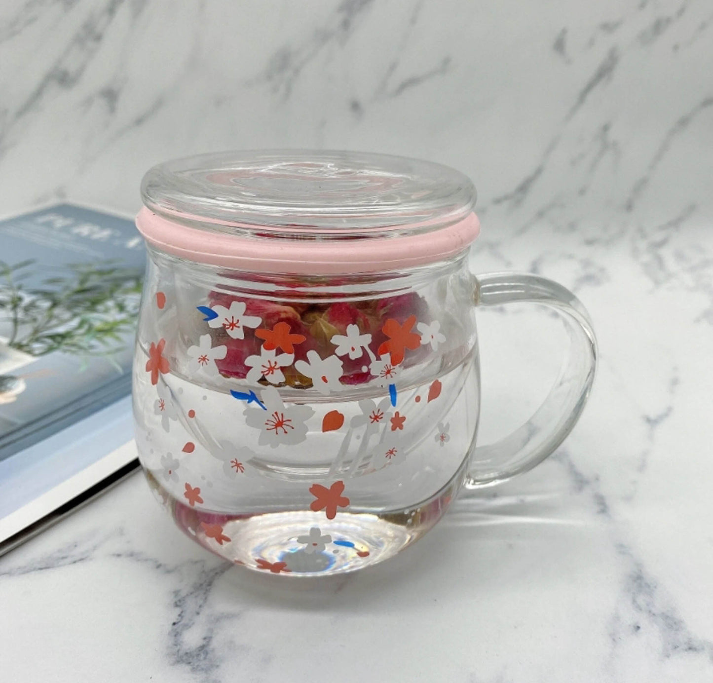 Sakura Glass Mug