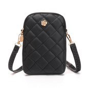 Sakura Quilted Crossbody Purse
