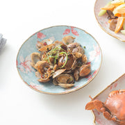 Cherry Blossom Round Plates