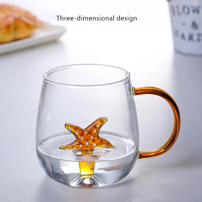 Surprise Animal Glass Mug