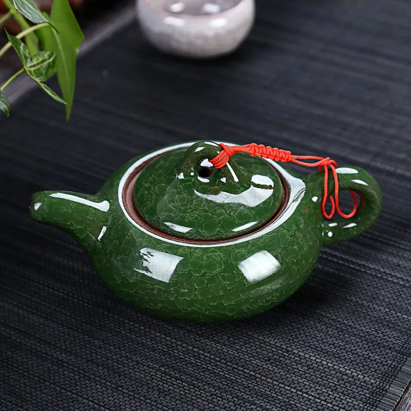 Colorful Koi Tea Set
