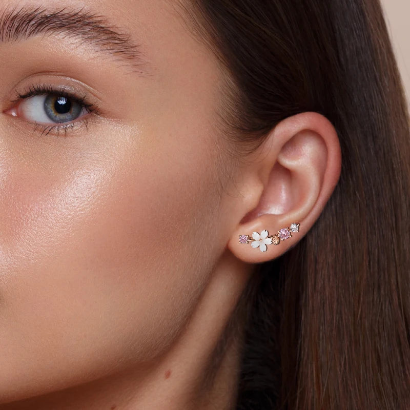 Sakura Cloud Earrings