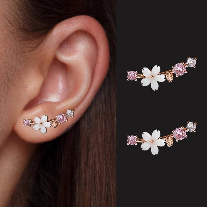 Sakura Cloud Earrings