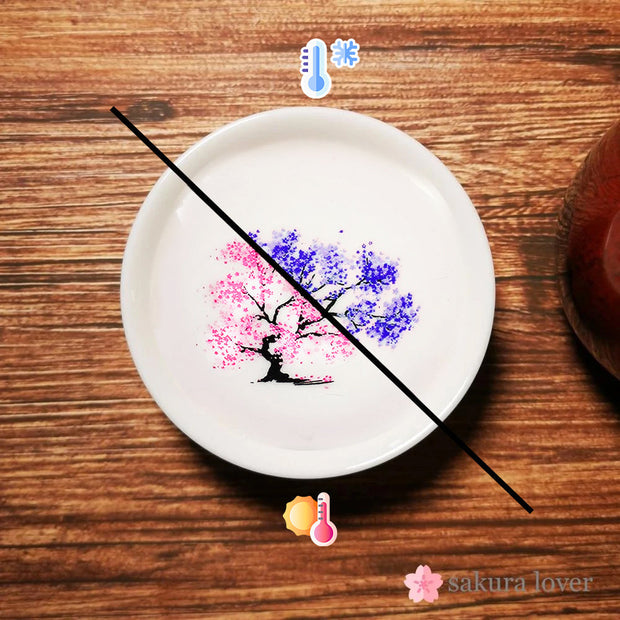 Magic Sakura Cherry Blossom Sake Cups (Set of 2)