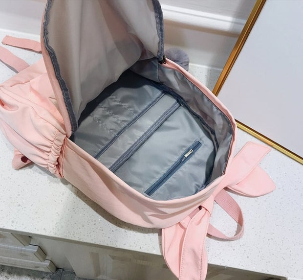 Cherry Blossom Bunny Backpack