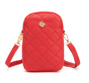 Sakura Quilted Crossbody Purse