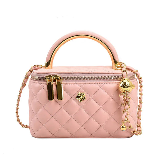 Sakura Quilted Chain Purse