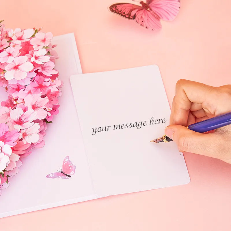 Floral Pop-up Greeting Card