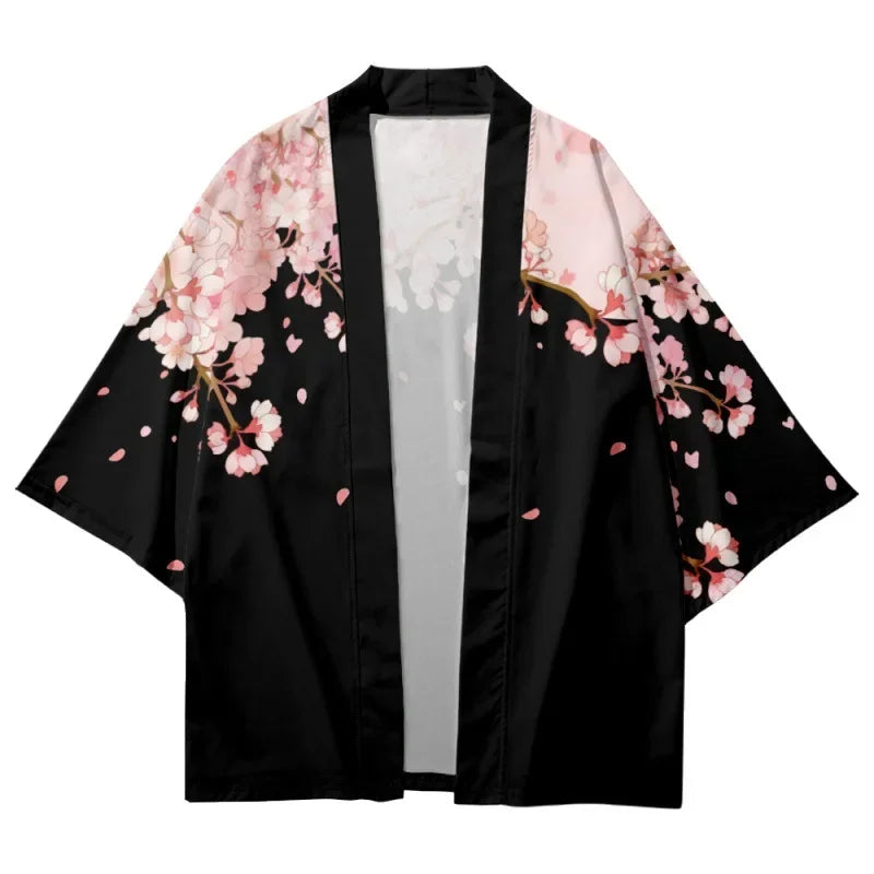 Sakura Flower Kimono Cardigan