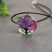 Sakura Tree of Life Necklace