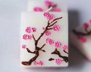 Cherry Blossom Rectangle Candle
