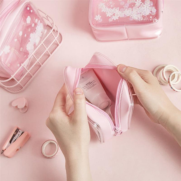 Sakura Makeup Bag