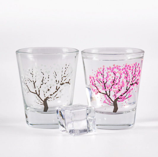 Magic Sakura Shot Glass