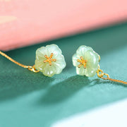 Jade Sakura Earrings