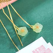 Jade Sakura Earrings