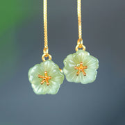 Jade Sakura Earrings