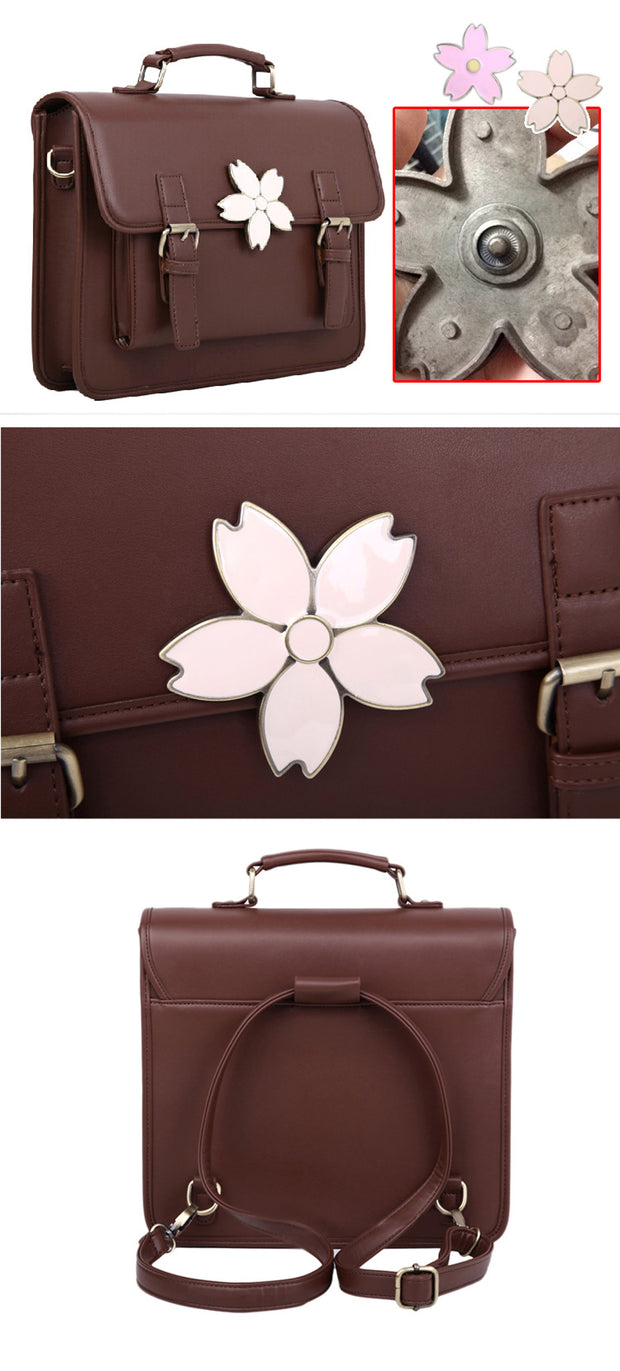 Sakura Aesthetic Messenger Bag transience Kawaii -  Israel