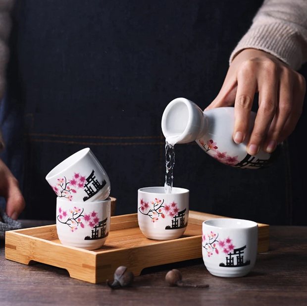 Sakura Sake Set