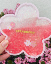 Sakura Glitter Coaster