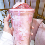 Sakura Straw Tumbler